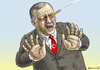Cartoon: GOLIAS ERDOGAN (small) by marian kamensky tagged cumhuriyet,erdogan,pressefreiheit,türkei