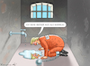 Cartoon: GUTAUSSEHENDER TRUMP (small) by marian kamensky tagged tv,duell,harris,vs,trump