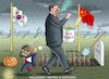 HALLOWEEN-TREFFEN IN SÜDKOREA (small) Cartoon: HALLOWEEN-TREFFEN IN SÜDKOREA (small) by marian kamensky tagged halloween,treffen,in,südkorea,trump,xi,jinping,seltene,erden,sojabohnen