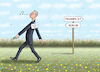 Cartoon: HAPPY MERZ (small) by marian kamensky tagged g7,harmonie,am,arschberg