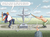 Cartoon: HELFERSHELFER (small) by marian kamensky tagged strasse,von,hormus,wieder,gesperrt,no,pershings,for,merz,tomahawks