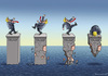 Cartoon: HYPERACTIVER TRUMP (small) by marian kamensky tagged obama,trump,präsidentenwahlen,usa,baba,vanga,republikaner,demokraten,faschismus