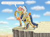 Cartoon: ILLEGAL AUF GESTOHLENEM LAND (small) by marian kamensky tagged minneapolis,ice,trump,renee,nicole,good,alex,jeffrey,pretti,bovino