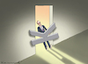 Cartoon: BEINAH KANZLER MERZ (small) by marian kamensky tagged kanzler,merz,cdu,csu,spd