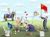 Cartoon: NEUE WELTORDNUNG (small) by marian kamensky tagged taurus,olaf,atacms,putin,biden,ukraine,infrastruktur,pistorius,neue,weltordnung