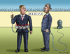 Cartoon: OBAMA VS BOEHNER (small) by marian kamensky tagged obama,vs,boehner