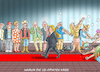 Cartoon: OHNE HEROIN NICHT MACHBAR (small) by marian kamensky tagged obama,trump,präsidentenwahlen,usa,baba,vanga,republikaner,inauguration,demokraten,opioid,krise,wikileaks,faschismus
