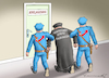 Cartoon: OSSIFASCHISTEN IN AUFFUHR (small) by marian kamensky tagged verfassungsschutz,ossifaschisten,in,auffuhr