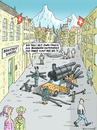 Cartoon: Rohstoff Handel (small) by marian kamensky tagged rihstoff,handel,schweiz
