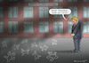 Cartoon: SCHULE IN SANTA FE (small) by marian kamensky tagged obama,trump,präsidentenwahlen,usa,baba,vanga,republikaner,inauguration,demokraten,wikileaks,faschismus,schule,in,santa,fe