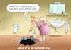 Cartoon: SCHULZ-EFFEKT IN WÜRSELEN (small) by marian kamensky tagged schulzeffekt,martin,schulz,kanzlerkandidat,spd,saarlandwahlen,nrw,wahlen