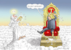 Cartoon: TRUMP FEUERT GOTT (small) by marian kamensky tagged obama,trump,präsidentenwahlen,usa,baba,vanga,republikaner,inauguration,demokraten,fbi,james,comey,wikileaks,faschismus