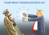 Cartoon: TRUMPTALIBAN (small) by marian kamensky tagged brexit,theresa,may,england,eu,schottland,weicher,wahlen,boris,johnson,nigel,farage,ostern,seidenstrasse,xi,jinping,referendum,trump,monsanto,bayer,glyphosa,strafzölle,taliban