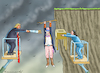 Cartoon: UNCLE SAMS DILEMMA (small) by marian kamensky tagged uncle,sams,dilemma