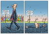 Cartoon: VAROUFAKIS IN BRÜSSEL (small) by marian kamensky tagged alexis,tsipras,griechenland,rettungsschirm,janis,varoufakis,schuldenschnitt,eu,griechowestern