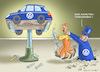 Cartoon: VW-KATALYSATORENDRAMA (small) by marian kamensky tagged dieselaffenaffäre,mathias,müller,vw,winterkorn,scheuer,katalysatorendrama