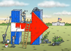 Cartoon: Wahlkampf in Amerika (small) by marian kamensky tagged kandidatin,hillary,clinton