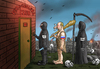 Cartoon: WILLKOMMEN IM CLUB (small) by marian kamensky tagged irak,isis,al,baghdadi,kaida,terrorismus,assad,obama,putin,ebola,is,terror,ukraine,usa,bundeswehr