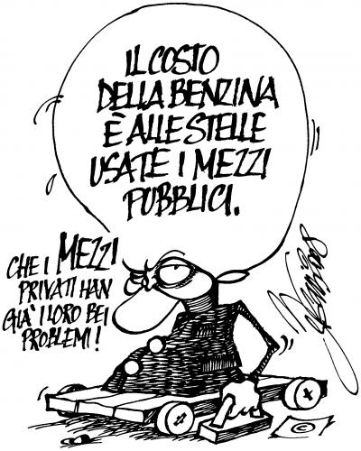 Cartoon: Mezzi (medium) by Andrea Bersani tagged mezzi