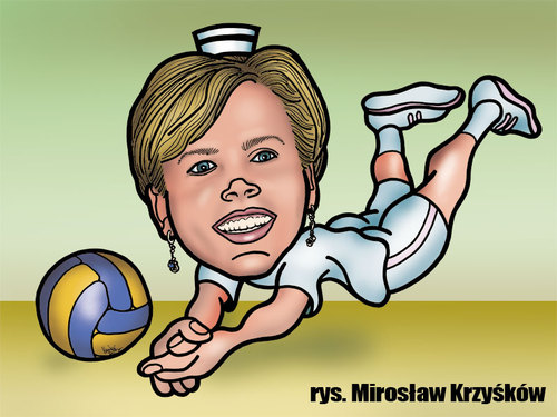 Cartoon: karykatura_39_15 (medium) by Krzyskow tagged karykatura