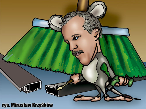 Cartoon: karykatura_44_16 (medium) by Krzyskow tagged karykatura