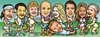 Cartoon: Legends of tennis (small) by Krzyskow tagged tennis