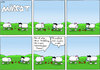 Cartoon: Aufmerksamkeit - Mäscot 54 (small) by maescot tagged webcomic,schaf,niedlich,apple,handy