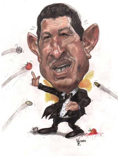 Cartoon: Dear Chavez (medium) by RoyCaricaturas tagged hugo,chavez,politicians,dictadors
