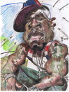 Cartoon: Curtis Jackson 50 Cent (small) by RoyCaricaturas tagged 50cent music hiphop