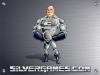 Cartoon: Captain Silver for SilverGames (small) by Mikl tagged mikl,michael,olivier,miklart,art,illustration,painting,silvergames,captain,silver