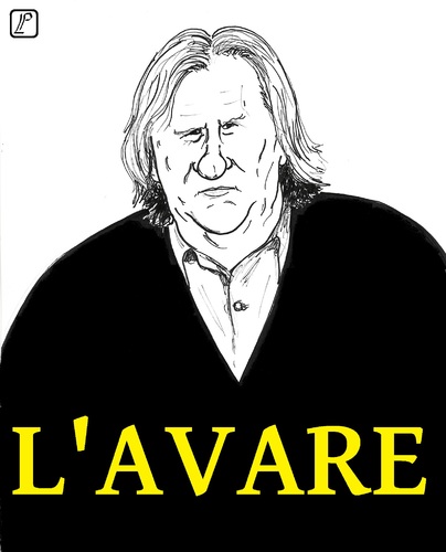 Cartoon: Avare (medium) by paolo lombardi tagged finance,caricature,satire,france