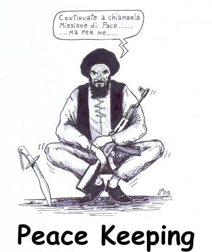 Cartoon: . (medium) by paolo lombardi tagged afganistan,krieg,war