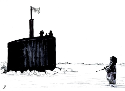 Cartoon: Arrogance (medium) by paolo lombardi tagged greenland,usa,trump,europe