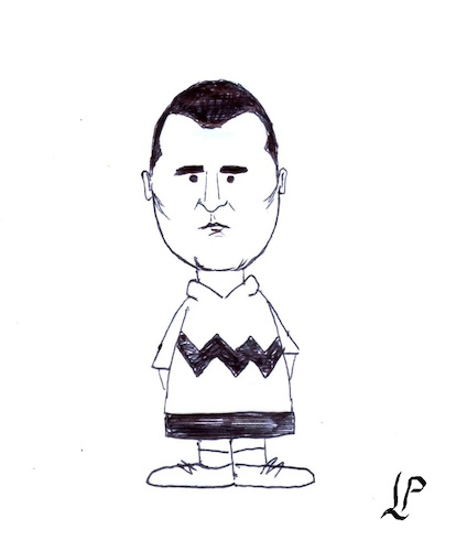 Cartoon: Charlie (medium) by paolo lombardi tagged charlie