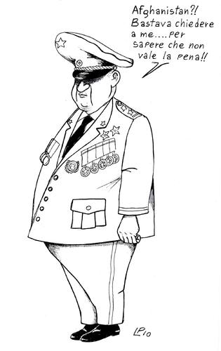 Cartoon: Consiglio di Guerra (medium) by paolo lombardi tagged afghanistan,russia,nato,war,krieg