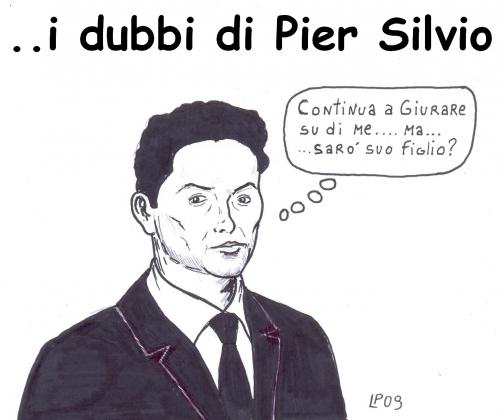 Cartoon: giuramento (medium) by paolo lombardi tagged italy,berlusconi,politics,satire