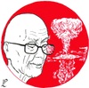 Cartoon: August 6 (small) by paolo lombardi tagged peace,war,japan