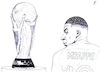 Cartoon: Goodbye cup (small) by paolo lombardi tagged mbappe,france,argentina,football,qatar,worldcup