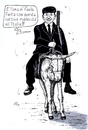 Cartoon: il Cavaliere (small) by paolo lombardi tagged italy,berlusconi,satire,caricature,politics