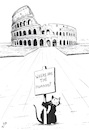Cartoon: Italy deserted (small) by paolo lombardi tagged italy,virus