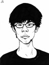 Cartoon: Joshua Wong (small) by paolo lombardi tagged hong,kong,china,freedom