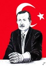 Cartoon: Knuckle Duster in Turkey (small) by paolo lombardi tagged turkey
