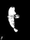 Cartoon: Liu Xiaobo (small) by paolo lombardi tagged china,freedom