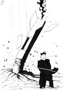 Cartoon: Rocket Test (small) by paolo lombardi tagged korea,war,peace