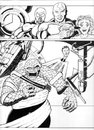 Cartoon: Fantastic Four submission piece (small) by InkMark tagged superheros,fanatsatic,four,ff,the,thing