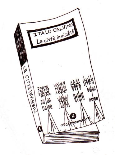 Cartoon: calvino (medium) by etsuko tagged calvino,italo