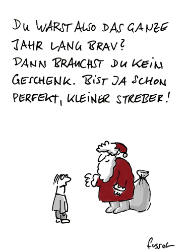 Cartoon: Brave Kinder (medium) by fussel tagged weihnachten,geschenk,brav,streber,weihnachtsmann,nikolaus,fussel,cartoons,bravsein,lohnt,nicht,weihnachten,geschenk,brav,streber,weihnachtsmann,nikolaus,fussel,cartoons,bravsein,lohnt,nicht