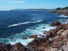 Cartoon: Cape Bretons Rocky Coast! (small) by Krinisty tagged ocean,sky,scenic,canada,rocky,mountains,waves,blue,sea,atlantic,art,photography,krinisty