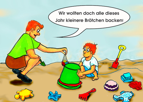 Cartoon: Einsparungen (medium) by SoRei tagged sommer,sonne,strand,sandkuchen,sandburg,eimer,schaufel,rechen,sandspielzeug,garnitur,ausrüstung,umrüsten,förmchen,sparzwang,belehren,spaß,spielverderber,kleinere,brötchen,backen,vorbild,sein,kindererziehung,anleiten,anweisen,einweisen,vorleben,vater,kind,urlaub,sankasten,miniaturisierung,umsteigen,wechsel,sparmaßnahme,einschränkung,tiny,minimalismus,moralisieren,sommer,sonne,strand,sandkuchen,sandburg,eimer,schaufel,rechen,sandspielzeug,garnitur,ausrüstung,umrüsten,förmchen,sparzwang,belehren,spaß,spielverderber,kleinere,brötchen,backen,vorbild,sein,kindererziehung,anleiten,anweisen,einweisen,vorleben,vater,kind,urlaub,sankasten,miniaturisierung,umsteigen,wechsel,sparmaßnahme,einschränkung,tiny,minimalismus,moralisieren