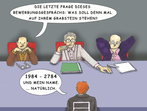 Cartoon: Vorstellungsgespräch (medium) by SoRei tagged humorlos,dämlich,übergriffig,szenario,visionen,theoretisch,hypothetisch,phantasie,stress,prüfung,kriterium,test,auswahlverfahren,bewerber,kandidat,frage,offene,standard,eindruck,befragung,verhör,fragen,eignungstest,bewerbung,vorstellungsgespräch,ironie,vorstellungsgespräch,bewerbung,eignungstest,fragen,verhör,befragung,eindruck,standard,offene,kandidat,bewerber,auswahlverfahren,test,kriterium,prüfung,stress,phantasie,hypothetisch,theoretisch,visionen,szenario,übergriffig,dämlich,humorlos,ironie